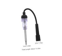 WEKADRIN Inline Spark Plug Ignition Tester Engine Diagnostic Tool with Dual Holes for Coil and Ignition System Testing Quick Connection for Automotive Spark Plug Circuit Troubleshooting