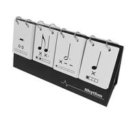 WEKADRIN Innovative Rhythm Flashcards with Crossbeat Design Music Practice Cards for Sightreading Training Exercises Teaching Tools for Music Education