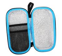 WEKADRIN Insulin Cooler Travel Case EVA Insulin Carrier Bag with Zipper Portable Insulation Storage for Diabetic Medicine Lightweight for Travel and Business Trips