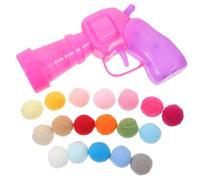 WEKADRIN Interactive Cat Launcher with Soft Plush Launch Balls Silent Elastic Balls for Indoor Play Enrichment and Exercise for Cats and Kittens Easy to Assemble and Carry