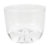 WEKADRIN Japanese Glass Sake Cup Transparent Iceberg Design with Gold Leaf Decoration Microwave Safe Small Liquor Glass for Home Dishwasher Friendly for Warm Sake and Party Use