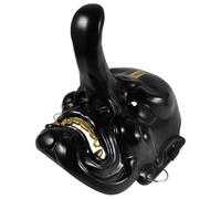 WEKADRIN Japanese Tengu Mask Decorative Japanese Mask for Men Black