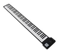 WEKADRIN Key Roll Up Keyboard Piano with Built-in Speaker Portable Foldable Silicone Electronic Hand Rolled Piano for Beginners and Travel Soft Touch Keys and Clear Audio