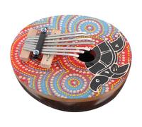 WEKADRIN Keys Thumb Piano Kalimba Musical Instrument Finger Piano for Beginners Portable Outdoor Family Relaxation Random Color