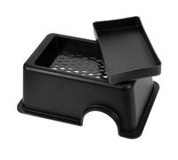 WEKADRIN Large Reptile Hide Cave with Leopard Print for Snake Gecko Tortoise Habitat Stable Artificial Shelter for Amphibians Aquarium and Terrarium Use Versatile Pet Hiding and Sleeping