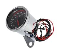 WEKADRIN LED Motorcycle Speedometer Gauge Weather Resistant Digital Odometer with Display Low Power Consumption Easy Installation for Multiple Motorbike Models