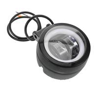 WEKADRIN LED Round Driving Fog Light for Trucks and Off-road Vehicles Weather-resistant Vehicle Spotlight with Wide Illumination Range Stylish Car Work Light with Blue Energy-saving and