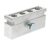 WEKADRIN Lipstick Mold 4-hole Aluminum Alloy Diy Lipstick Making Kit Lip Balm Maker Tool for Handmade Lip Gloss and Balm Production