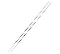 WEKADRIN Long Stainless Steel Chopsticks for Cooking and Hot Pot Reusable Tableware with Easy to Clean Design Practical Kitchen Utensils for Frying and Noodle Handling