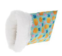 WEKADRIN Lovely Small Pet Warm Hamster Bed Guinea Pig Cozy Nest Pouch for Hedgehog Ferret Rat Squirrel Comfortable Winter Hideout
