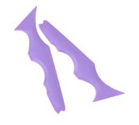 WEKADRIN Makeup Guide Stencils and Eyebrow Template, 2pcs Silicone Eyeliner Stencils for Precise Eye Makeup, Reusable Angled Eyeliner and Eyeshadow Guide Tool for Women