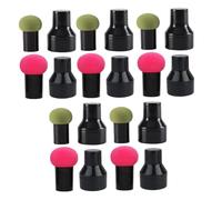 WEKADRIN Makeup Puff Cosmetics Puff 10Pcs 6.2Cm Fluffy Wet and Dry Use Latex-Free Sponge for Foundation Application Travel Friendly Beauty Tools