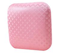 WEKADRIN Manicure Arm Rest Cushion and Hand Pillow Pink Quilted Comfortable Nail Art Support for Salon Use Desktop Nail Technician Accessory
