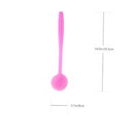 WEKADRIN Massage Hammer Stick Soft Rubber Meridian Relaxation Tool for Body Trigger Point Therapy Portable Pink Ergonomic Handle Relieves Fatigue and Boosts Immunity
