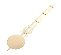 WEKADRIN Metal Clock Pendulum Replacement Retro Wall Clock Accessory Easy Installation Precision Part for Household and Outdoor Use