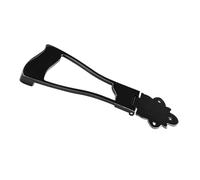 WEKADRIN Metal Guitar Tailpiece Bridge for Hollow Body Jazz Guitars High-grade Metal Replacement Accessory Suitable for Bands and Learners