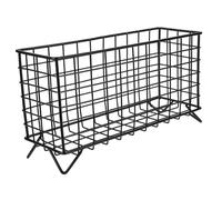 WEKADRIN Metal Rabbit Hay Feeder Rack for Small Animals Iron Frame Holder for Clean Feeding Convenient Cage Accessory Suitable for Rabbits Guinea Pigs Chinchillas and Birds