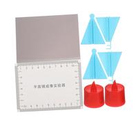 WEKADRIN Middle School Physics Optical Reflection Experiment Kit Plastic Plane Mirror Teaching Aid for Science Lab Use Physics Learning Tool for Classroom Optics Demonstration