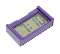 WEKADRIN Mini Digital Car Clock for Dashboard Portable Electronic Vehicle Clock with Large Easy-read Screen Stable Adhesive Design Suitable for Cars Suvs and Trucks