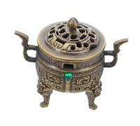 WEKADRIN Mini Tian Yuan Ding Incense Burner Holder Cool Censer for Yoga Spa Home Decor Artistic Chinese Tea Ceremony Accessory with Symbolic Harmony Design