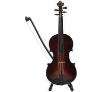 WEKADRIN Miniature Violin Ornament Pendant, Mini Musical Instrument Hanging Decor for Party and Holiday, Small Decorative Violin Model for Home and Graduation