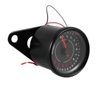 WEKADRIN Motorcycle Tachometer LED Backlit Digital Gauge Wear-resistant Motorbike Modified with Easy-read Display for Engine Monitoring