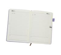 WEKADRIN Multi Function Academic Planner with Elastic Band Daily Weekly Timetable Organizer for Office Staff Students Teachers Convenient Note Supplies for Monthly and Daily Scheduling