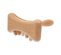 WEKADRIN Multi-Function Manual Acupuncture Point Massaging Stick for Full Body Use Smooth Surface No-Scratch Meridian Scraping Rod for Shoulder Neck Legs Portable Health Care Tool for Home