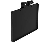 WEKADRIN Multifunctional Microphone Stand Clamp-On Sound Card Tray and Mobile Phone Holder, Large 24x17.5cm Mic Accessories Storage Rack for Live Streaming and Recording