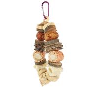 WEKADRIN Natural Molar Chew for Small Pets Hamsters Guinea Pigs Rabbits Nutritious Vine Ball to Promote Healthy Teeth Prevent Biting Behavior and Support Physical Agility at Home