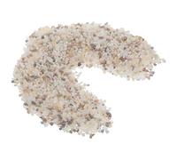 WEKADRIN Natural Polished Black Aquarium Gravel 1kg Fish Tank Rocks for Planted Substrate and Live Fish Aquariums Decorative Zeolite Stones Sand