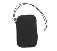 WEKADRIN Neoprene Phone Pouch Lightweight Zippered Cell Phone Sleeve with Lanyard Strap Portable Protective Case for Walking and Travel Scratch and Moisture Resistant