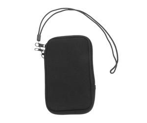 WEKADRIN Neoprene Phone Pouch Lightweight Zippered Cell Phone Sleeve with Lanyard Strap Portable Protective Case for Walking and Travel Scratch and Moisture Resistant