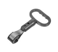 WEKADRIN Nonslip Durable Bus Handle Ring Replacement for Subway and Vehicle Grey Oval Assist Handle for Elderly Mobility Safety Support Grip for Public Transport Boarding and Alighting