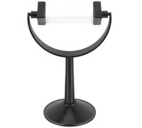 WEKADRIN Optical Glass Triangular Prism with Stand, Large Equilateral Teaching Prism for Light Refraction and Spectrum Demonstration, Science Education Apparatus for Physics and Rainbow