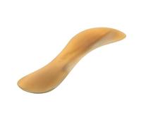 WEKADRIN Ox Horn Gua Sha Scraping Board Facial Neck Massager Portable Face Massager for Shoulder Chest Muscle Relaxation and Skin Rejuvenation Home Travel Office Use