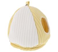 WEKADRIN Parakeet Sleeping Hut Soft Cotton Bird Nest Bed Winter Warm Hanging Nesting Shelter for Budgie Finch Small Birds Cozy Breeding Rest Hut Easy to Clean