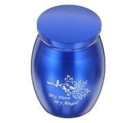 WEKADRIN Pet Ash Storage Jar Bone Ash Can for Cremation Urn Casket for Cremation Keepsake