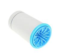 WEKADRIN Pet Cleaner Electric Washing Machine Per Claw Cleaning Tool USB Charging Rotating Silicone Foot Washer for Dog's Paws Anytime Anywhere White Blue