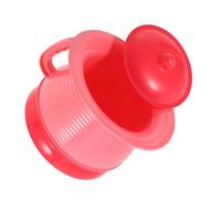 WEKADRIN Pink Ergonomic Plastic Bucket Potty with Lid Handle Multi-Function Safe Portable Chamber Pot for Toilet Training and Camping Use by Kids