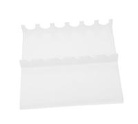 WEKADRIN Plastic Pipette Stand Laboratory Holder Z-shaped Design for Micropipettes Enhanced Stability Space-saving Compact Storage Rack for Scientific Lab Organization