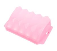 WEKADRIN Plastic Rabbit Hay Feeder Rack for Cage Multi-function Holder for Guinea Pigs Chinchillas Small Animals Pet Grass Dispenser Minimizing Waste and Keeping Cage Clean Pink