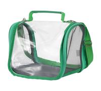 WEKADRIN Portable Birdcage for Small Birds Lightweight Travel Carrier Cage for Parakeets and Cockatiels for Outdoor Adventures and Bird Transport