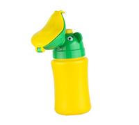 WEKADRIN Portable Emergency Urinal Bottle with Seal Ergonomic Design for Travel Car and Outdoor Use Reusable Pee Potty for Boys Yellow-Green