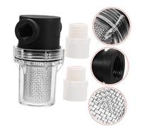 WEKADRIN Portable Pipeline Water Filter Strainer with Mesh Screen for Garden Irrigation and Breeding Farms Compact Water Filtration System and Easy Installation
