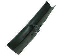 WEKADRIN Portable Pu Leather Drumstick Bag for 2 Drumsticks, Green Drum Stick Carrying Pouch with Storage Compartment, Suitable for Percussionists and Drummers on The Go