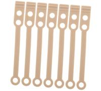 WEKADRIN Portable Rubber Hair Rollers for Women Short Hair Curling Perm Rods with Elastic Bands Easy DIY Hairstyling Tool for Secure Hold and Gentle Curling at Home Salon Brown