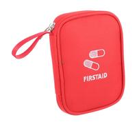 WEKADRIN Portable Small Outdoor Medicine Bag for Travel and Camping Empty Pouch with Full Zipper Protection Capacity Compact Emergency Kit Organizer for Family and Hiking