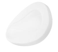 WEKADRIN Portable White Bedpan for Elderly Men and Women, Bedridden Patient Urinal with Lid, Medical Bed Pan for Home Care and Hospital Use
