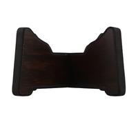 WEKADRIN Portable Wooden Drum Holder Stand for Drums Lightweight Ethereal Snare Stand with Sound Insulation Rack Compact Detachable Studio and Home Display Rack and Easy Transport